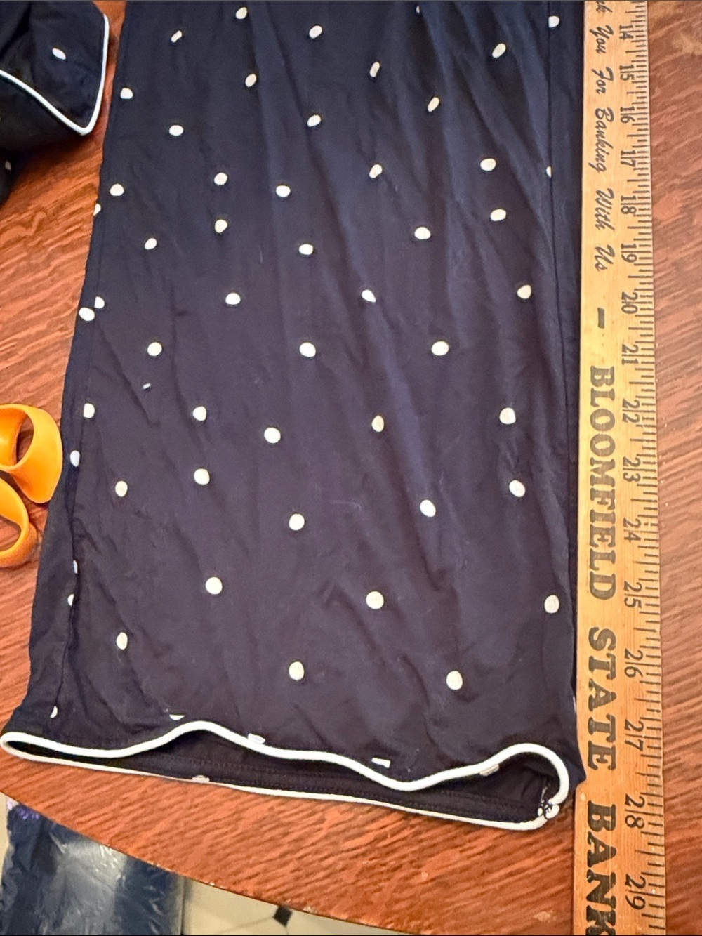 State Of Day Womens Fluid Knit Notched
Pajama Set Deep Black Polka Dot Small - Picture 14 of 16